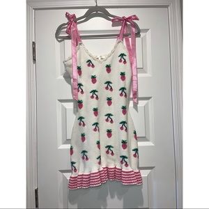 Love shack fancy yves mini dress size small